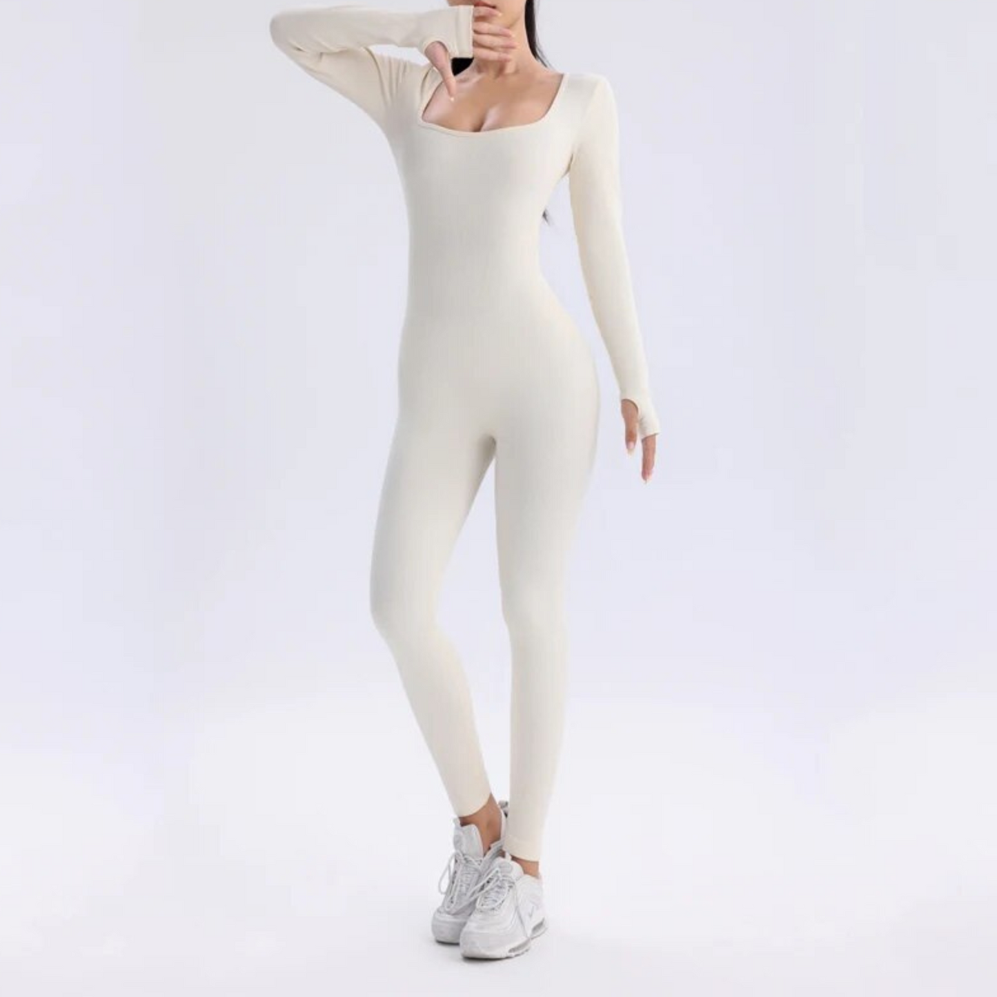 SleekSculpt™ | Jumpsuit met lange mouwen 1 + 1 GRATIS