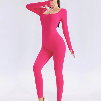 SleekSculpt™ | Jumpsuit met lange mouwen 1 + 1 GRATIS